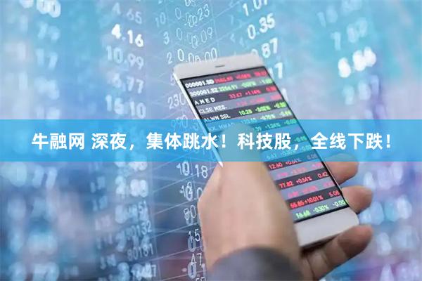 牛融网 深夜，集体跳水！科技股，全线下跌！